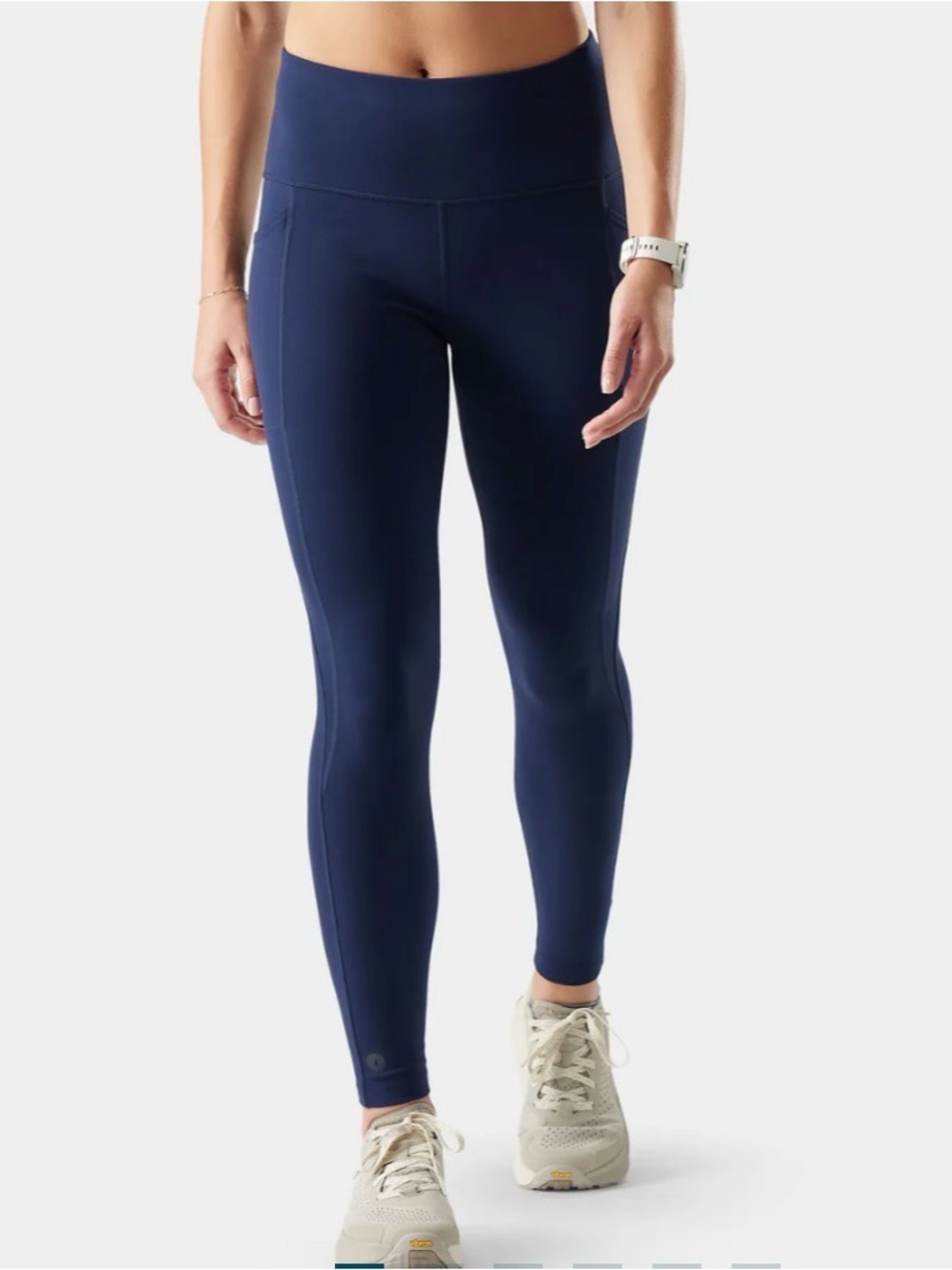 ATHIO High-Rise Navy Performance Leggings